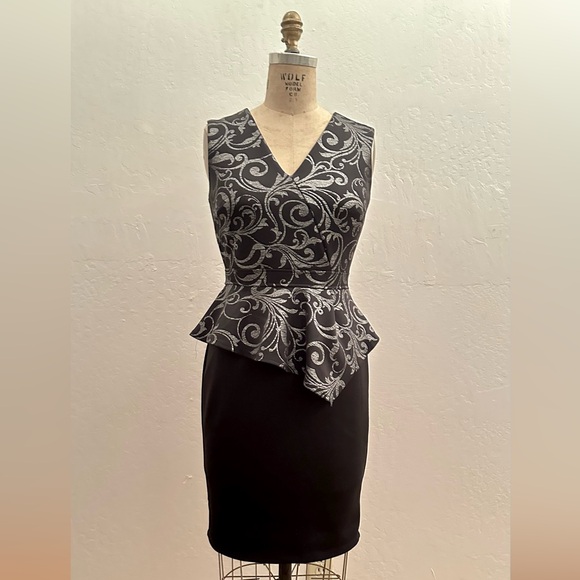 Enfocus Studio Dresses & Skirts - Black Enfocus Studio Dress w/ Silver Accents